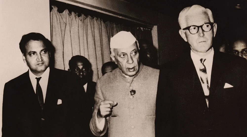Jawahar Lal Nehru visits MUSCO Factory Photo